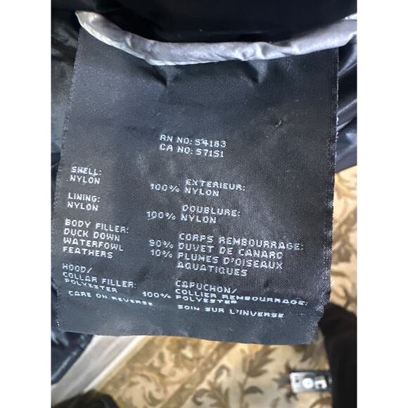 Andrew Marc New York Packable Black Down Puffer Jacket W/Hood Womens Medium - Picture 5 of 6